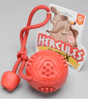 Bola Petisco com Corda OlimpiX Hércules Vermelho