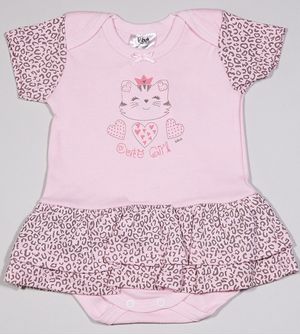 Vestido/Body Cute Girl - 10928