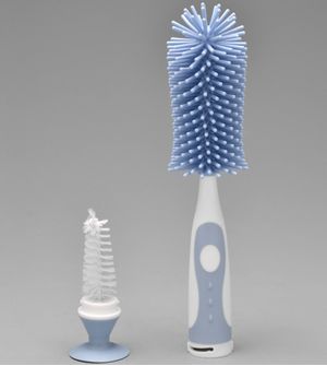 Escova para Mamadeira em Silicone Azul - 16275 Azul - 16275