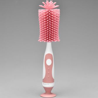 Escova para Mamadeira em Silicone Azul - 16275 Rosa - 16274