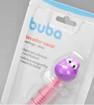 Seringa para Lavagem Nasal - Dino Rosa