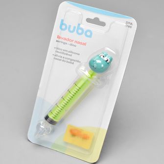 Seringa para Lavagem Nasal - Dino Verde