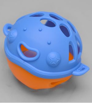 Mordedor Bola em Silicone Azul