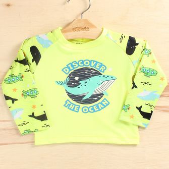 Camiseta UV50+ Discover The Ocean Verde