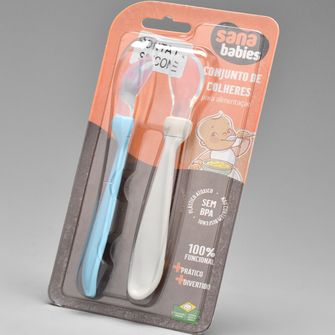 Kit Colher Ponta de Silicone com 2 Unidades Ref. 1008