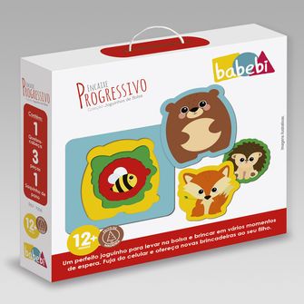 Encaixe Progressivo Quebra-Cabeça