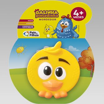 Mordedor Galinha Pintadinha Pintinho - 791677