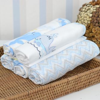 Kit Fralda com Bainha 5 Unidades Dengo