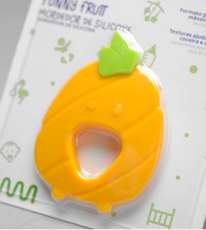 Mordedor de Silicone Funny Fruit Abacaxi
