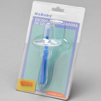 Escova Massageadora de Gengiva Azul - 20011A