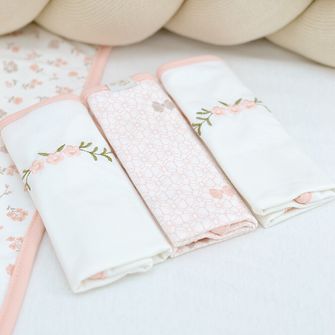 Kit Fralda de Boca Com 3 Unidades - 23515F