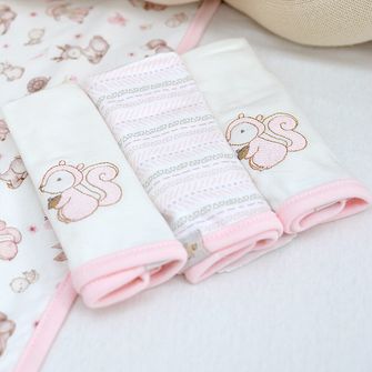 Kit Fralda de Boca Com 3 Unidades - 23515F