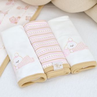 Kit Fralda de Boca Com 3 Unidades - 23515F