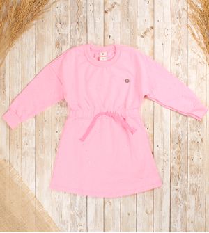 Vestido Rosa Brilho - 54853