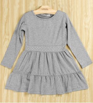 Vestido Manga Longa Charme - 5245