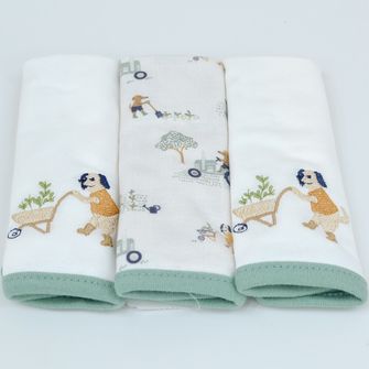 Kit Fralda de Boca Com 3 Unidades - 22715
