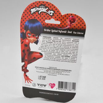 Brilho Labial Infantil Miraculous