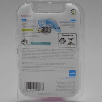 Chupeta Original 16m+ Azul