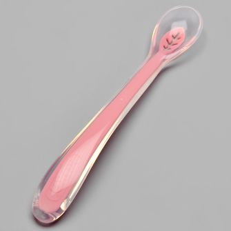 Colher de Silicone Rosa - 7742