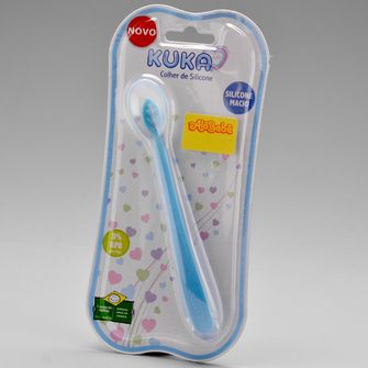 Colher de Silicone Azul