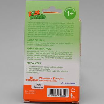 Adesivo Calmante de Picadas com 20 unidades