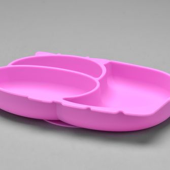 Prato com Ventosa em Silicone - 1132 Azul