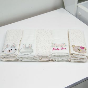 Kit Fralda Soft com 5 Unidades - 3581