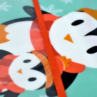 Babador Impermeável Família Baby Canguru - BT2104