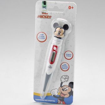 Termômetro Clínico Digital Ponta Flexível Disney Mickey - HC078