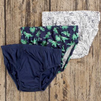 Kit Cueca Dinossauro Com 3 Unidades - 6106