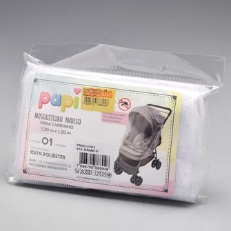 Mosquiteiro para Carrinho 1,30m x 1,20m