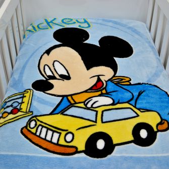 Cobertor Raschel Mickey