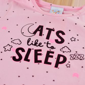 Conjunto Pijama Cats Sleep - 200211