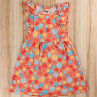 Vestido Festa Bolinhas - 7686