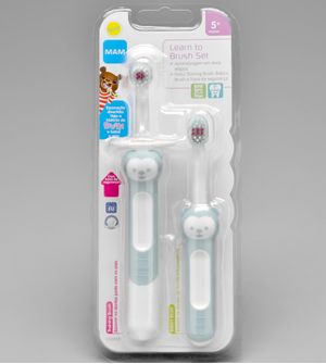 Escova Dental Dupla Learn to Brush Set