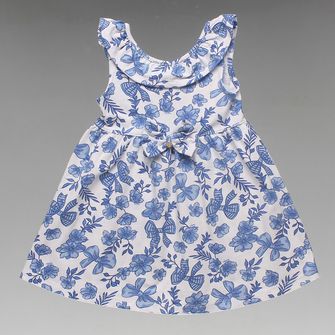 Vestido Flores e Laços - N2541
