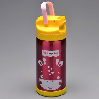 Copo Térmico Aço Inox 400ml Rosa - BB1023
