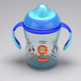 Copo de Treinamento com Bico Semi-Rígido 270ml Azul - BB1014