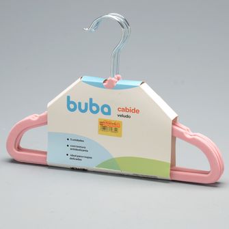 Cabide Veludo - 10639 Rosa