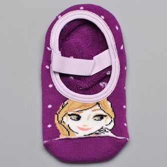 Meia Antiderrapante Disney Frozen Marinho