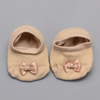 Meia Antiderrapante Bege 02007002607005