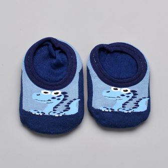 Meia Sapatilha Antiderrapante Azul