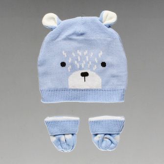 Touca e Luva Ursinho - 6147