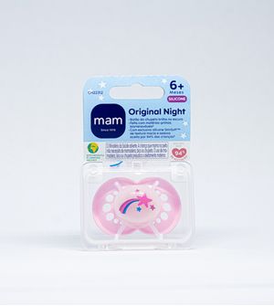 Chupeta Original Night +6m Rosa - 2526