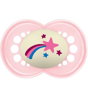 Chupeta Original Night +6m Rosa - 2526