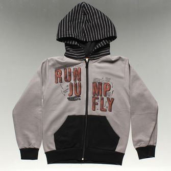 Jaqueta Moletom Com Capuz Run Jump