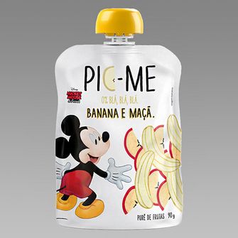 Purê Frutas Pic-Me Disney Banana e Maça - 51313