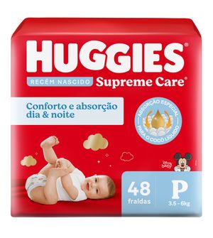 Fralda Huggies Supreme Care