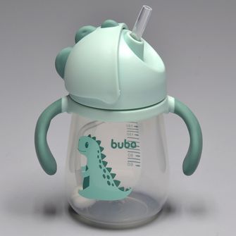 Copo Dino Com Alça 240ml - Buba Azul
