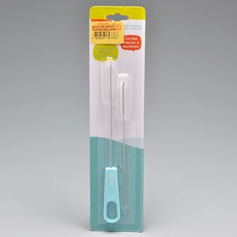 Escova de Limpeza P/ Canudo  Azul